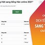 Nghe Tiếng Hàn Dịch Sang Tiếng Việt