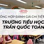 Trường Tiểu Học Trần Quốc Toản Thành Phố Hồ Chí Minh Hà Nội